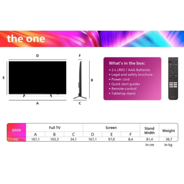TV 70/79' LED 4K PHILIPS - Image 4